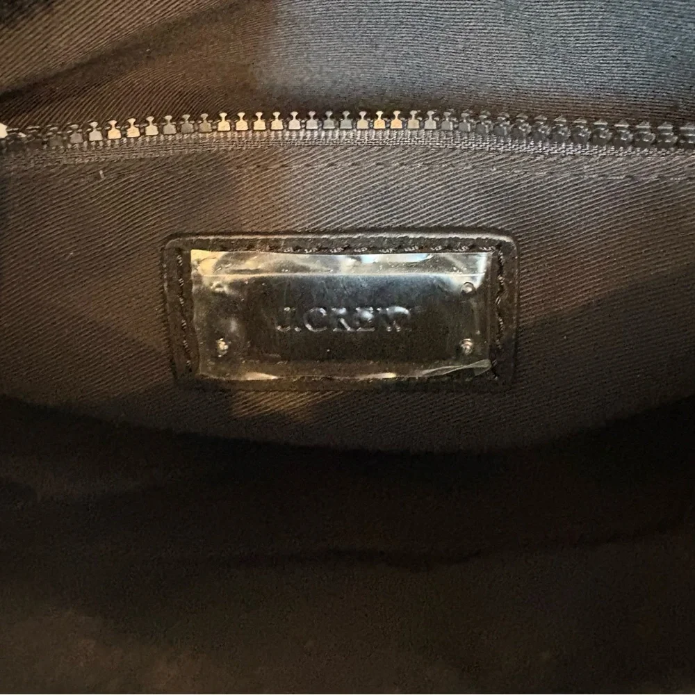 J. Crew Canyon Hobo Black Leather Bag - Picture 7 of 12